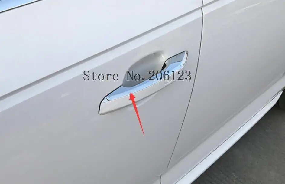 Для Audi A4 S4 RS4 B9 A5 S5 RS5 Q5 FY боковая рамка дверной ручки крышки Накладка внешние аксессуары ABS хромированные