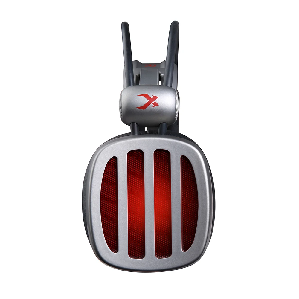 XIBERIA S21 USB Игровые наушники С микрофоном Шум шумоподавления светодио дный Over Ear