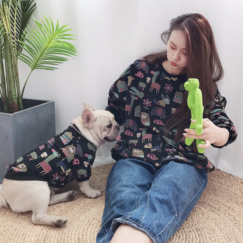 Лидер продаж 2019 костюм для питомцев щенков котят красивая Семейные комплекты