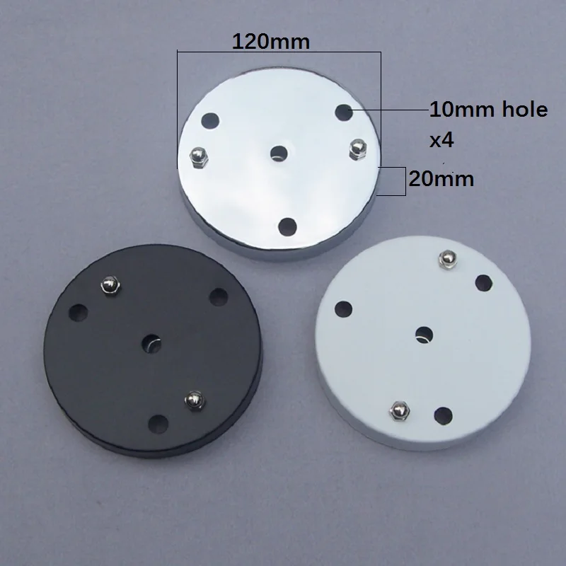 120x20 мм хромированный/белый/черный шнур подвесной светильник навесная винтажная