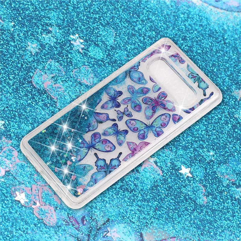 FLYKYLIN чехол с мраморной жидкостью для Samsung Galaxy S10 S10e S9 S8 Plus S7 edge Мягкий ТПУ