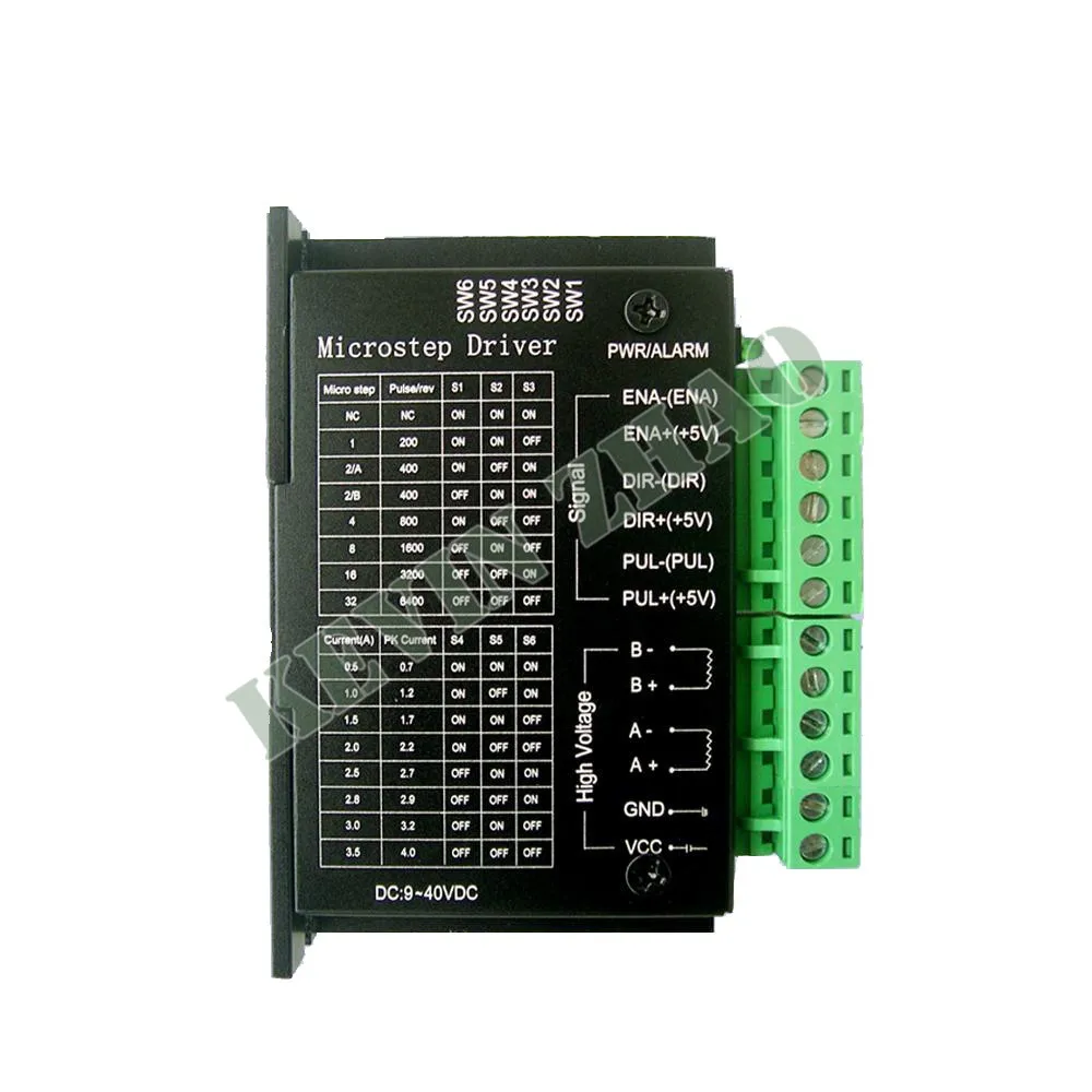 Обновленная версия TB6600 Драйвер шагового двигателя 4A 9 ~ 42 в TTL 32 Micro Step CNC 1 Ось Новый