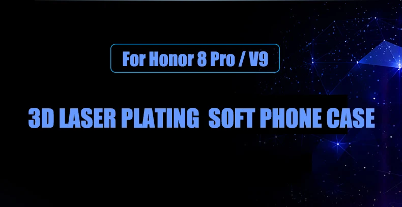 Чехол MAKAVO для huawei Honor 8 Pro, Роскошный чехол с лазерным покрытием, Прозрачный мягкий силиконовый чехол для телефона s для Honor 8 Pro