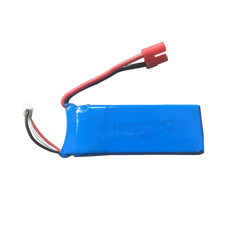 Аккумулятор для Bayang x28 или Syma X8G X8HG parts X8W x8c X8HC X8HW сверхвысокая емкость 7 4 В 2500