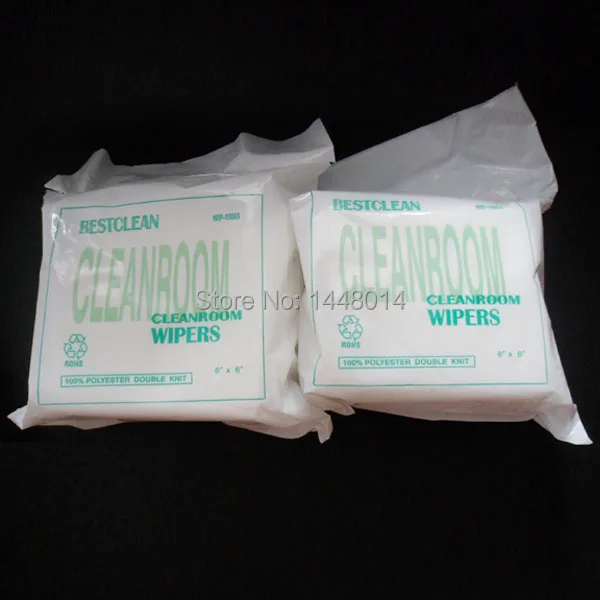 300pcs for sale 6X6'' cleaning cloth Print head PCB boards phone screen cleanroom wipers napkin in stock | Компьютеры и офис