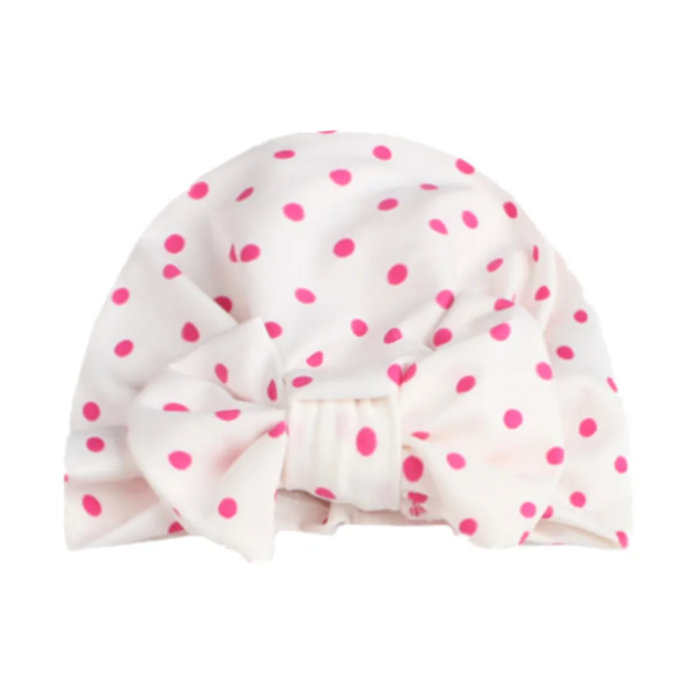 Baby Toddler Kids Boy Girl Bowknot Soft Cotton Beanie Hat Cap luzh One Size For 0-6 Years | Детская одежда и обувь