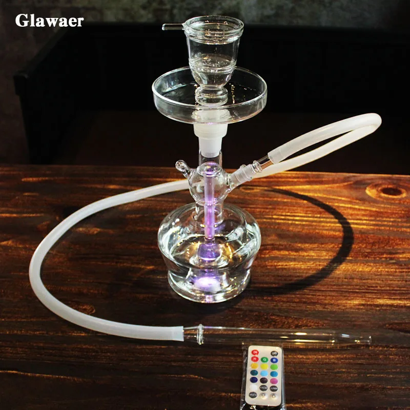 2017 маленькие высокие боросиликатные стеклянные кальяны наргильная трубка для