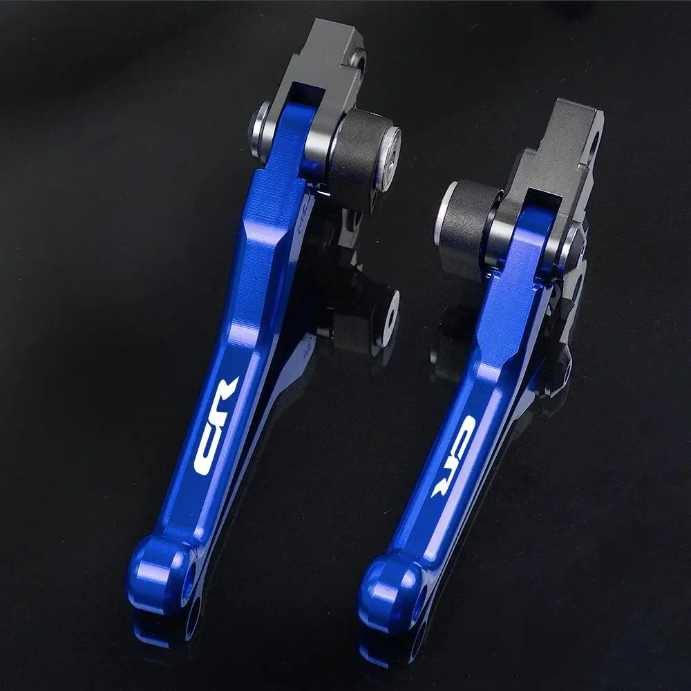 Blue Для HUSQVARNA CR125 CR 125 CR125-300 2013 аксессуары для мотоциклов с ЧПУ Алюминиевый Поворотный Мотоцикл Байк тормозные рычаги сцепления - Цвет: Blue