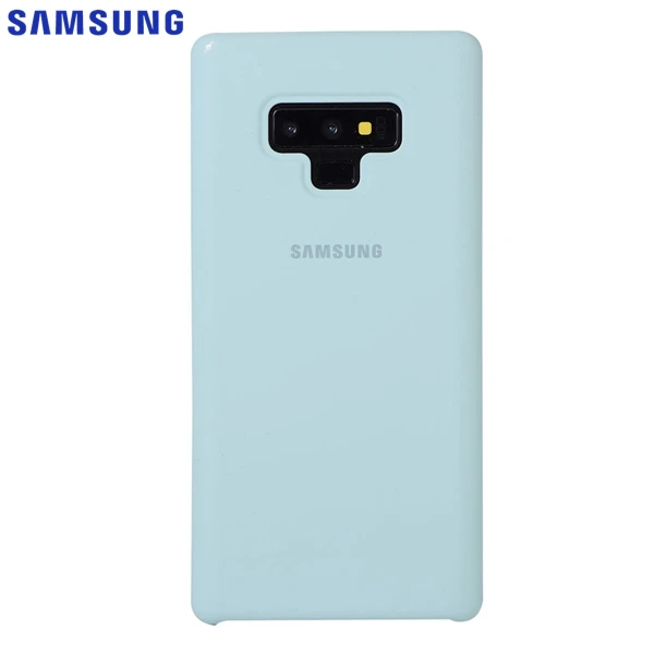 Light blue Samsung силиконовый чехол для телефона samsung Note9 Note 9 N960F Модный мягкий чехол противоударный чехол для мобильного телефона - Цвет: Light blue