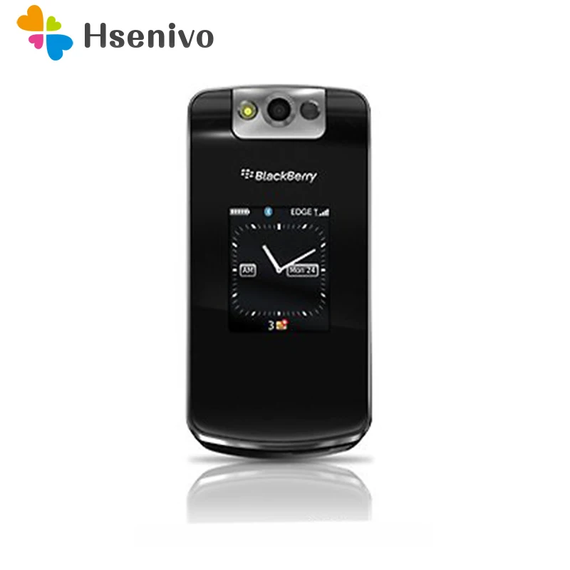 Blackberry 8220 отремонтированы Оригинальный BlackBerry Pearl Flip мобильный телефон 2MP