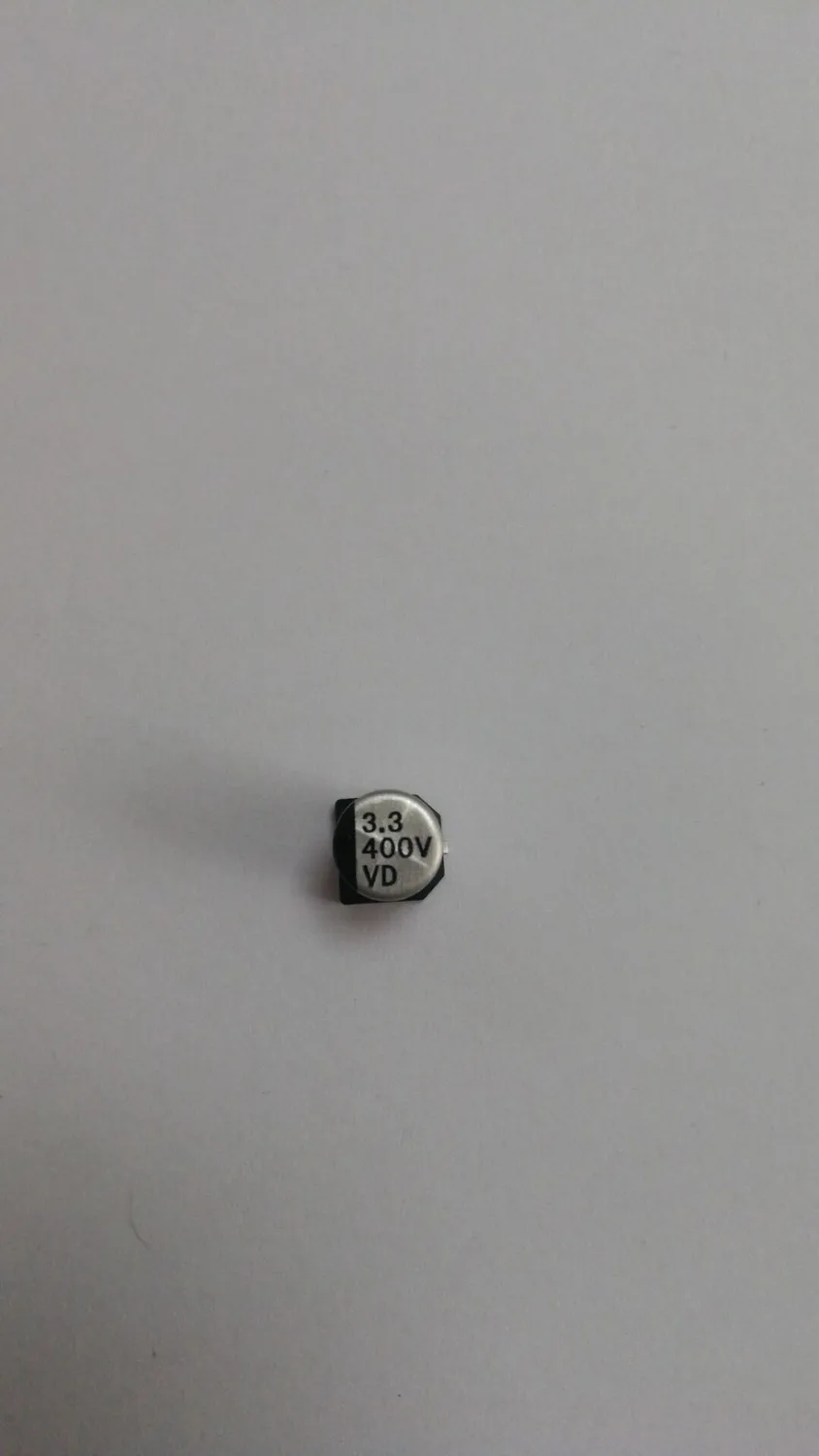 Алюминиевый электролитический конденсатор с чипом SMD 20 шт./лот 10 2 В 3 мкФ 8*400