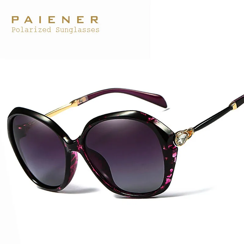 2017 брендовые дизайнерские женские поляризационные солнцезащитные очки новая