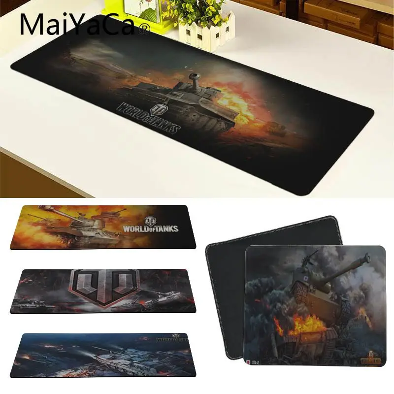Коврик для мыши MaiYaCa World of Tanks коврик ноутбука компьютера Overlock Edge большой игровой