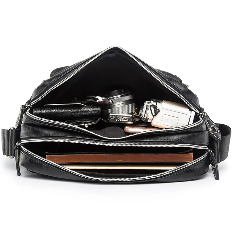 

GUMST Brand Men Bag Leather Casual Crossbody Shoulder Bags For Men Designer Vintage Small Flap Travel Messenger Bag Male Bolsas