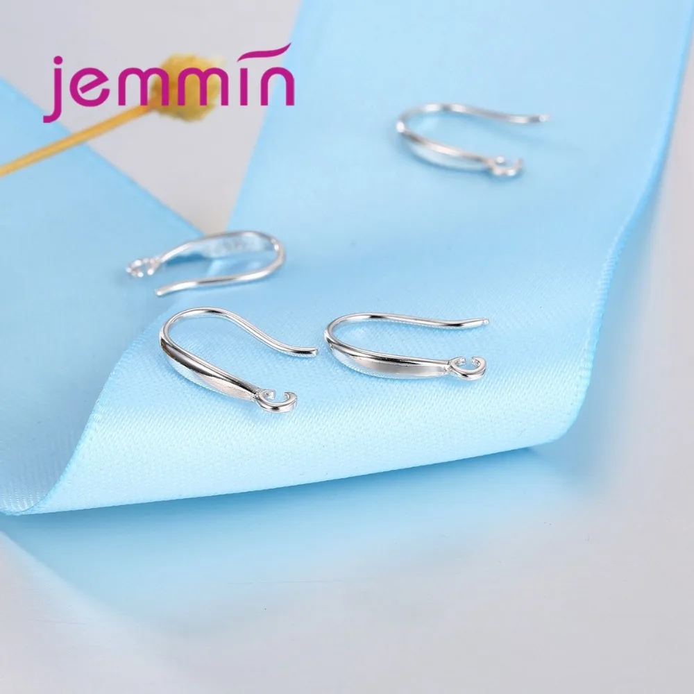 New 10PCS/lot 925 Sterling Silver Jewelry Findings DIY Handmade Hook Earring Components Accessory Ear Wires | Украшения и