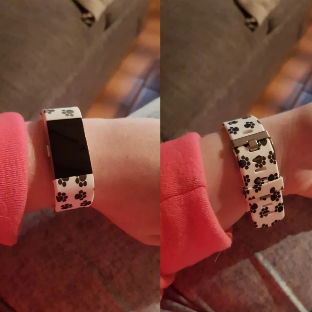 Baaletc Correa для браслета Fitbit Charge 2 большой маленький ремешок на запястье зарядки bit