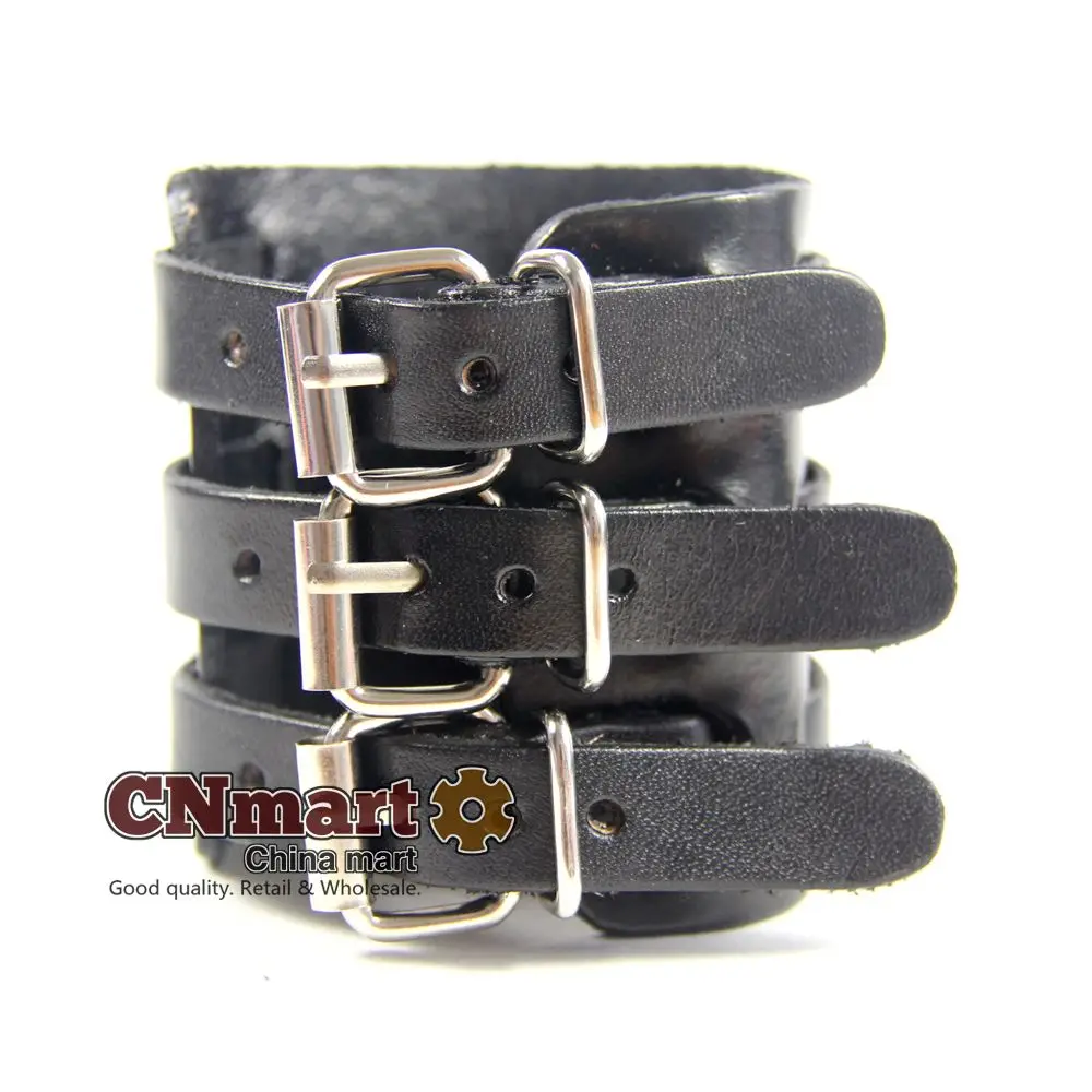 2015 Unisex Women Genuine Leather Bracelet Men Wristband Cuff Bracelets Bangles Best Friend Gift Hot Sale DL2010 | Украшения и