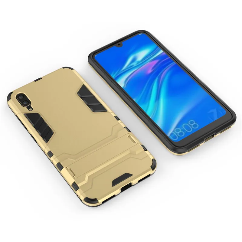 Чехол для huawei Enjoy 9 Жесткий ПК TPU силиконовый чехол Броня Гибридный противоударный