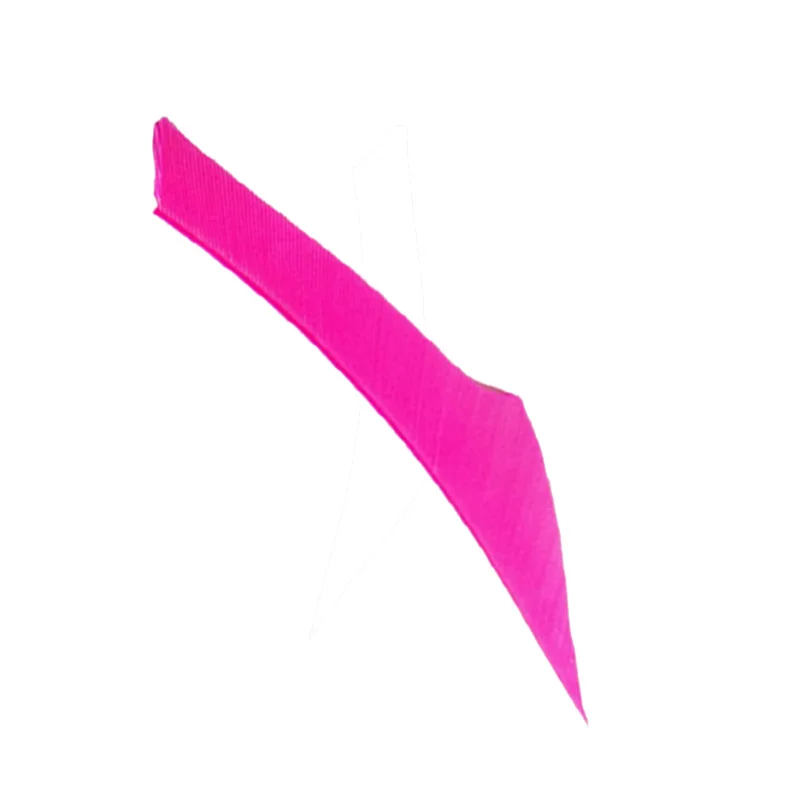 Pink 50 шт. натуральные перья Туки 4 дюйма перья для стрел правое крыло лопатки для наружного лука охота стрельба Arcehry аксессуары - Цвет: Pink