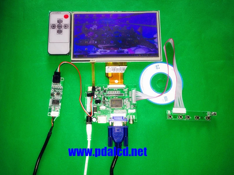 INNOLUX 7 0 &quotRaspberry Pi LCD сенсорный экран дисплей TFT монитор для AT070TN92 с сенсорным