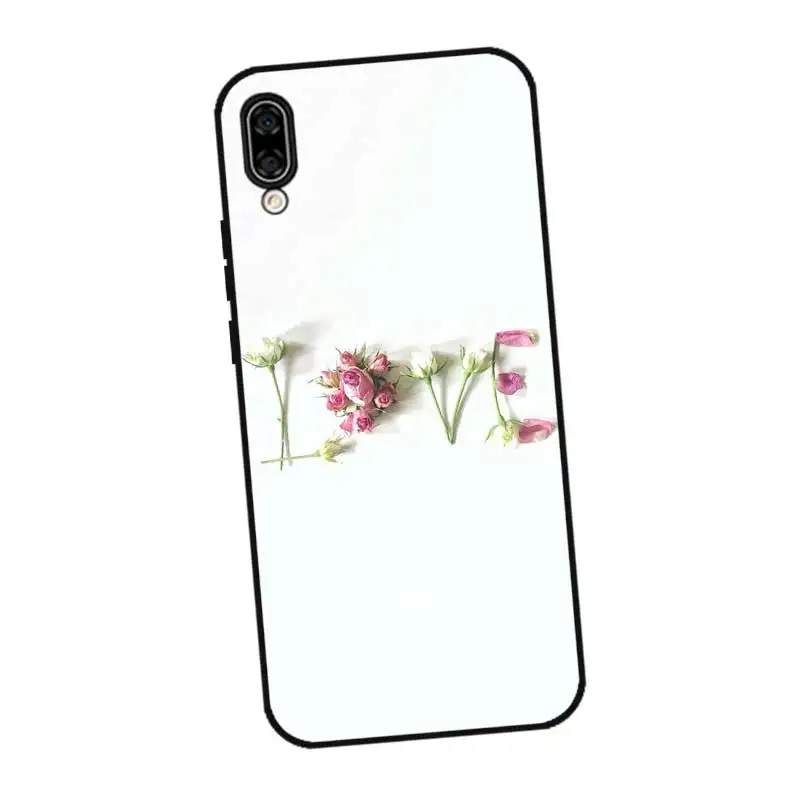 N278 Cactus Watercolour Black Silicone Case Cover For Huawei Honor 6A 6C 6X 7C 7X 8 Lite Pro |