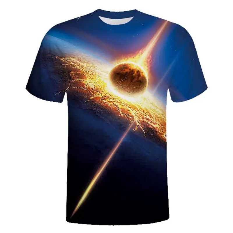 Летние женские футболки готического размера плюс с 3D принтом в стиле хипстерской