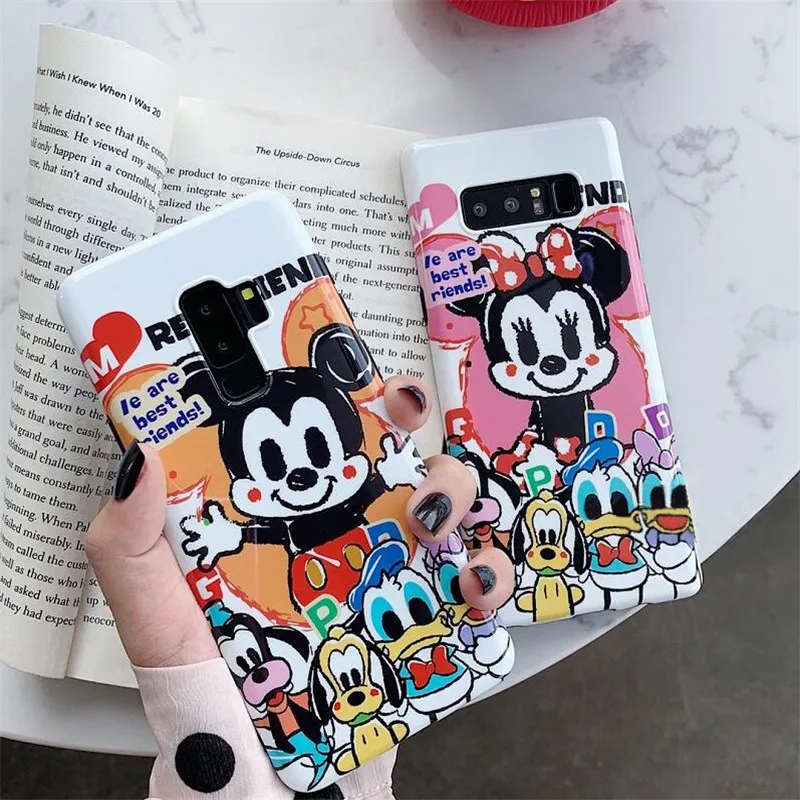 Чехол для телефона Ourpho с мультяшным Дональдом samsung S10 S8 S9 Plus мягкий чехол милым