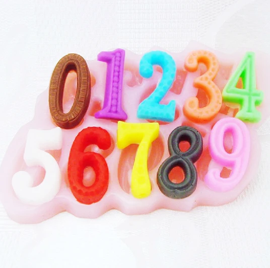 

Numbers cake birthday decoration silicon mold *chocolate mold