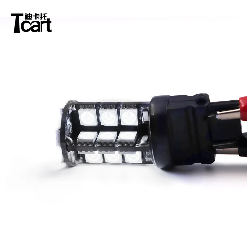 Tcart 2 шт. авто светодиодный лампы T25 3157 для Toyota Venza аксессуары стоп сигнал поворота