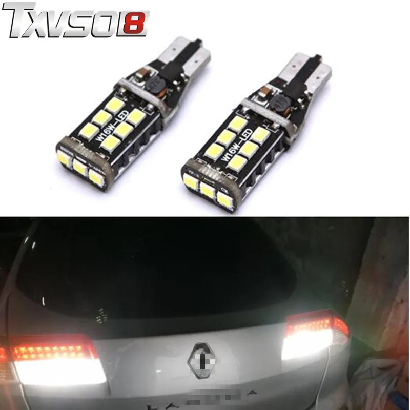 2X Canbus 2835 SMD 921 912 T15 W16W 15 светодиодный Автомобильный обратный светильник Резервное