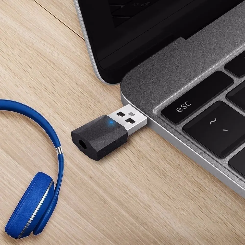 Bluetooth аудио ресивер с разъемом 3 5 мм мини стерео музыкальный адаптер USB