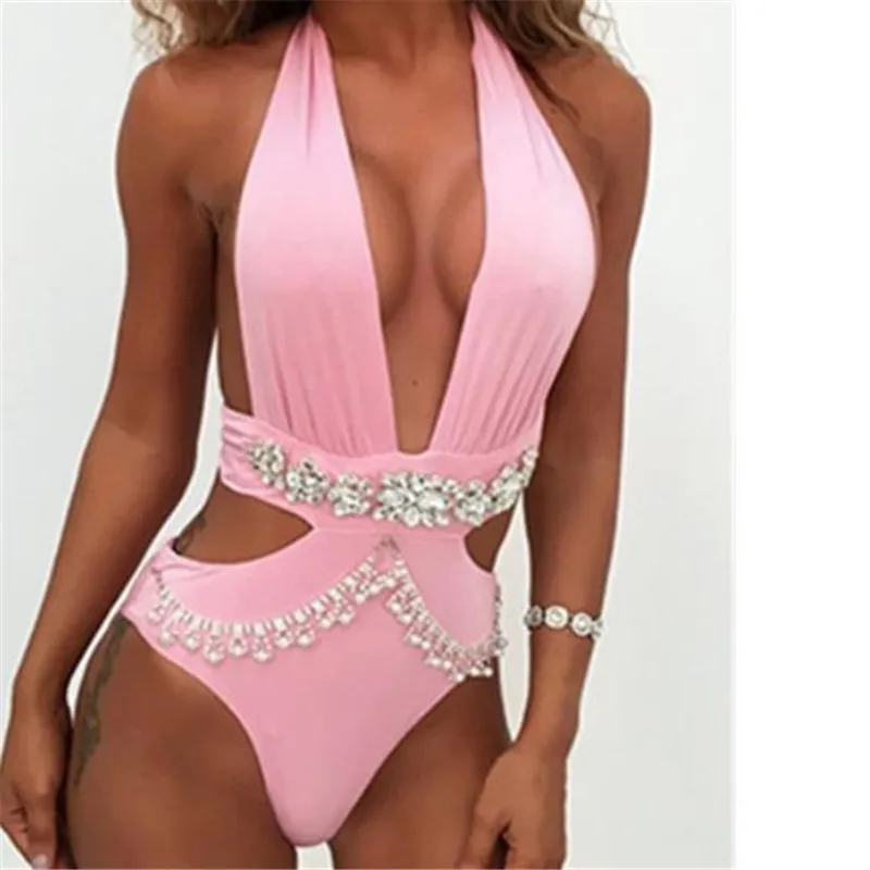 Женский купальник пуш ап женский бикини цельный монокини maillot de bain femme