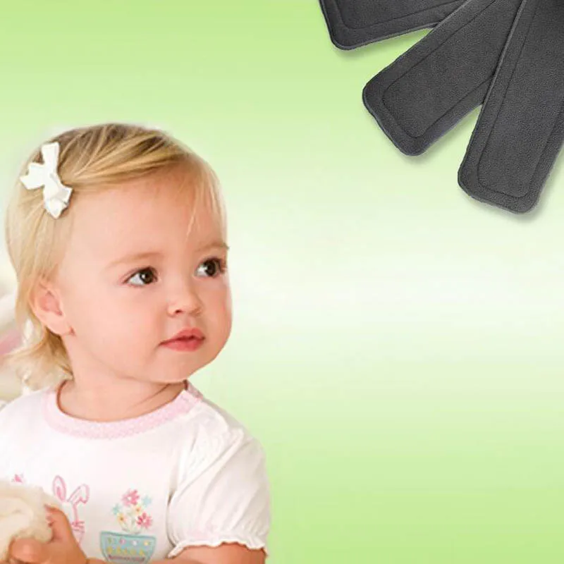 5 шт./лот Многоразовые моющиеся вкладыши бустеры для реальных карманных тканевых