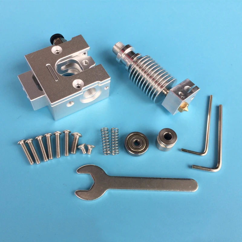 3d принтер аксессуары бульдог экструдер для reprap совместим с E3D V6 J-head экструдер все металлические для 1,75/3,0 мм filameter