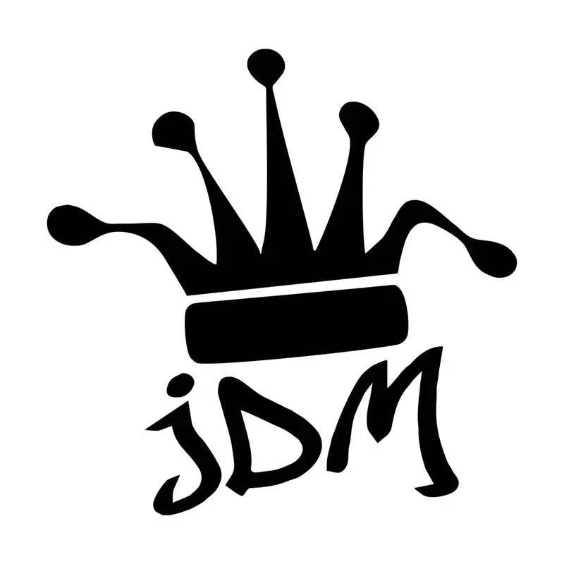 15.2 см * JDM Корона короля дрейфующих Stance окна автомобиля бампер виниловая наклейка