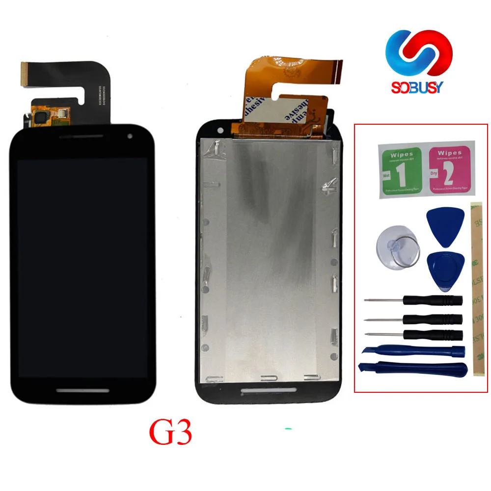 ЖК дисплей для Motorola Moto G3 сенсорный экран Xt1540 XT1541 Xt1543 Xt1544 Xt1550|Экраны мобильных