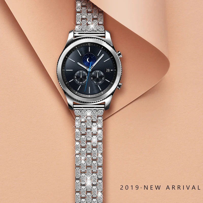 Металлический ремешок для наручных часов Samsung Galaxy Watch 3 активных 2 Женская обувь с