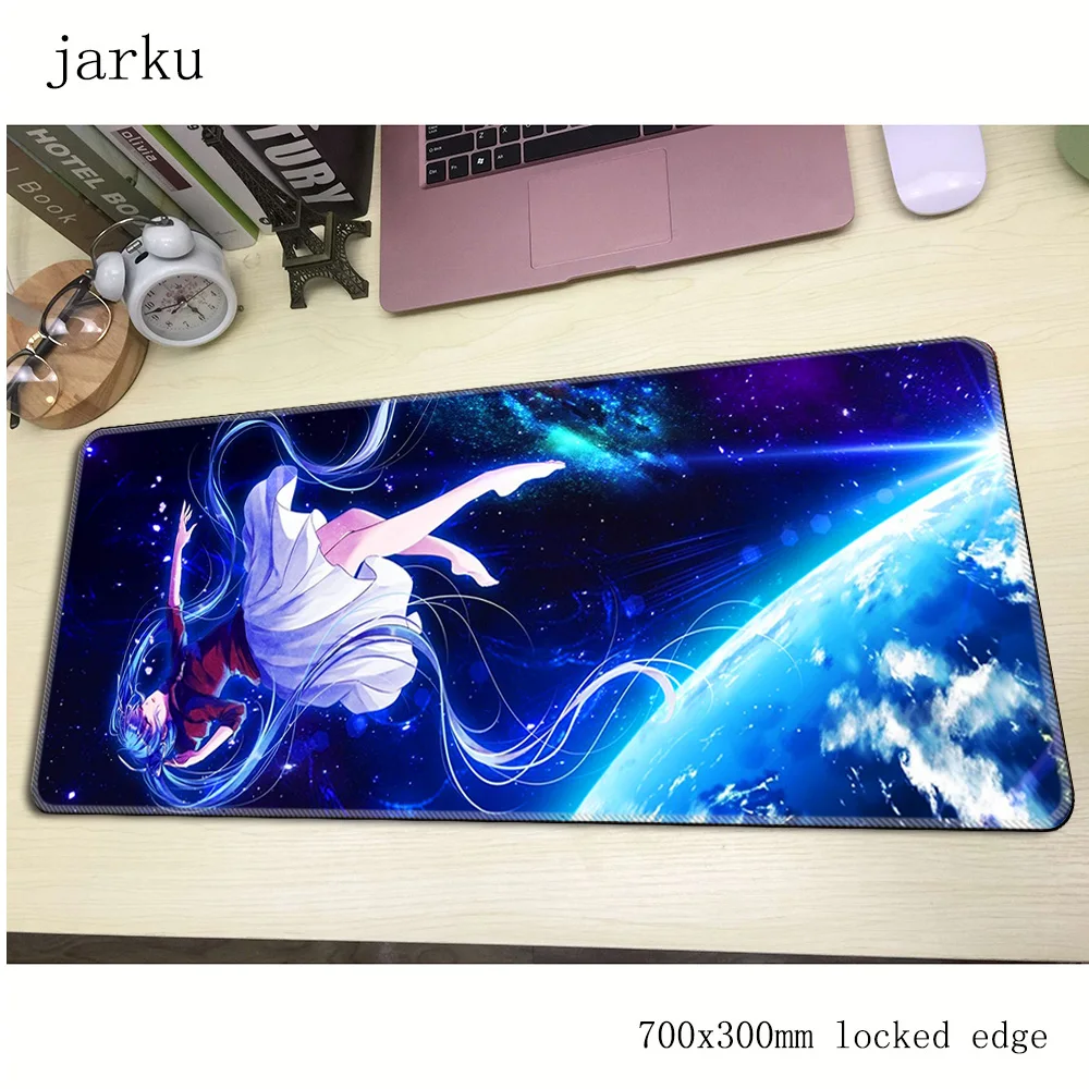 Fate Saber Коврик для мыши геймер 700x300x3мм игровая коврик большой заказной ноутбук ПК