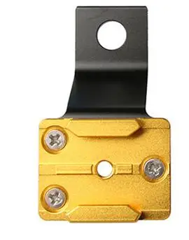 Yellow Kaliou Камера стальная ручка адаптер для экшн-камер Go Pro, зеркало заднего вида кронштейн крепление для Gopro Hero 6 5 4 3 2 1 Sj4000 спортивной экшн-камеры Xiaomi Yi аксессуары - Цвет: Yellow