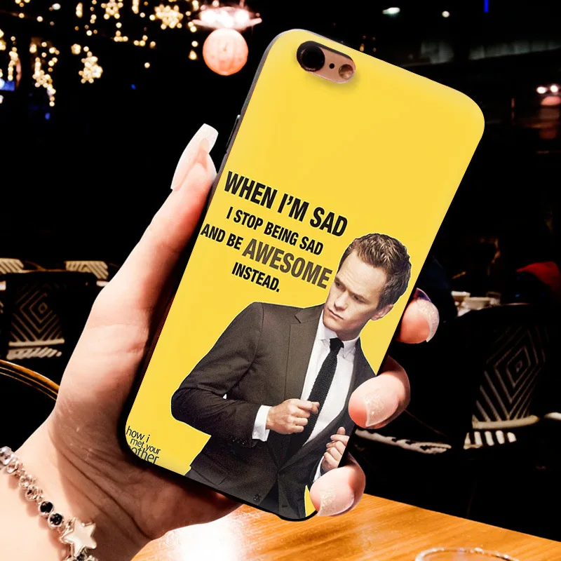 7 Защитный чехол для телефона MaiYaCa how i met your mother himym quotes для iPhone 8 7 6 6S Plus X XS MAX XR 5 5S SE 5C - Цвет: 7
