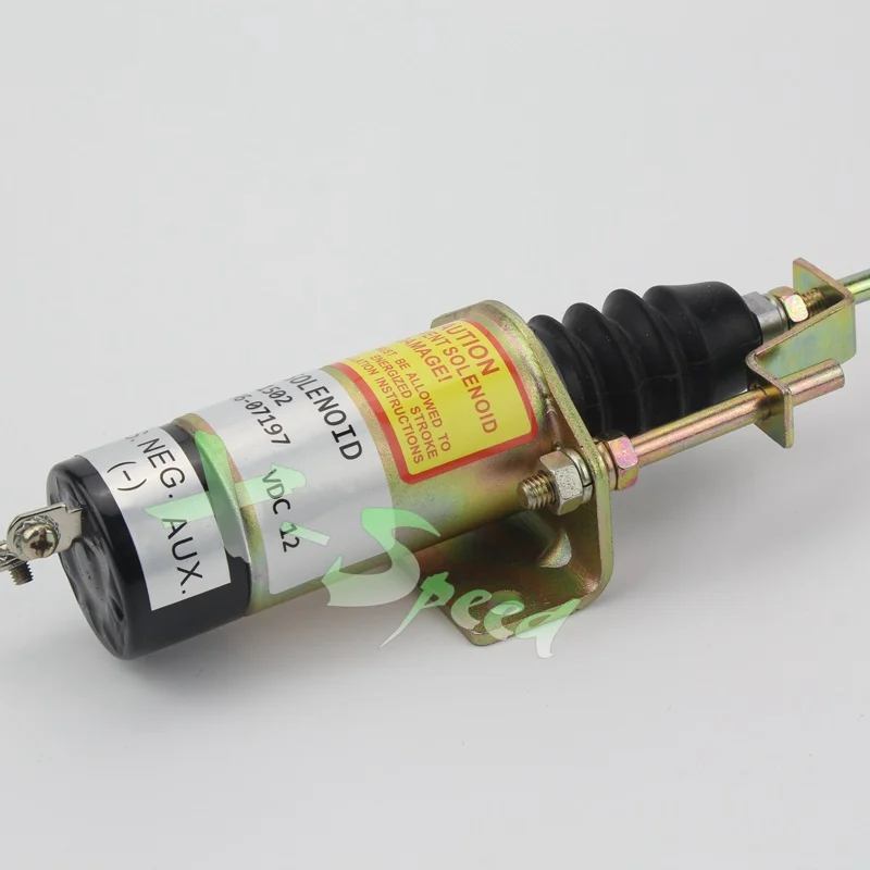 Fuel Shut Off Solenoid valve 1502 12V Shutdown Solenold Lister Petter LPW LPWS LPWT Engine Genset 366-07197 | Обустройство дома