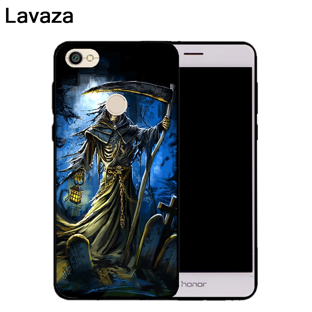 5 Чехол Lavaza Grim Reaper Skull Skeleton, силиконовый чехол с принтом для Redmi 4A 4X 5A S2 5 Plus 6 6A Note 4 Pro 7 8 k20 Prime Go - Цвет: 5