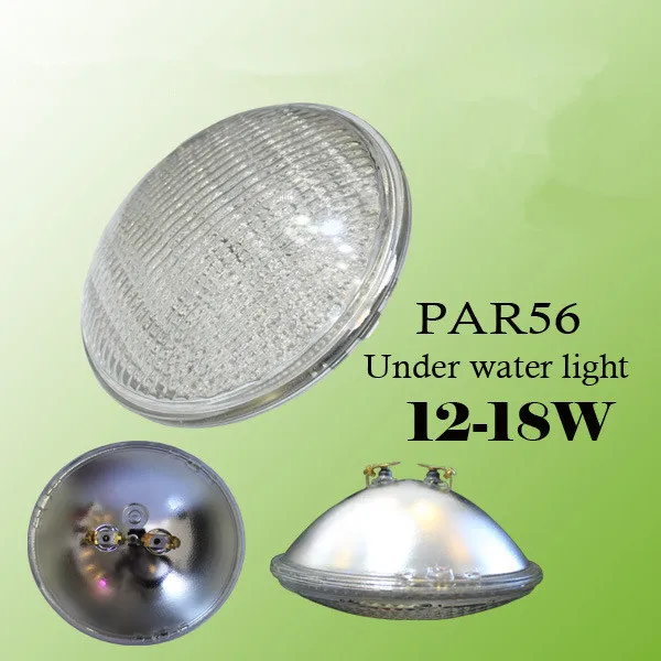 Подводный светильник для бассейна PAR56 LED 18 Вт 12 В RGB IP68 на открытом воздухе для рыбалки, фонтана и пруда.