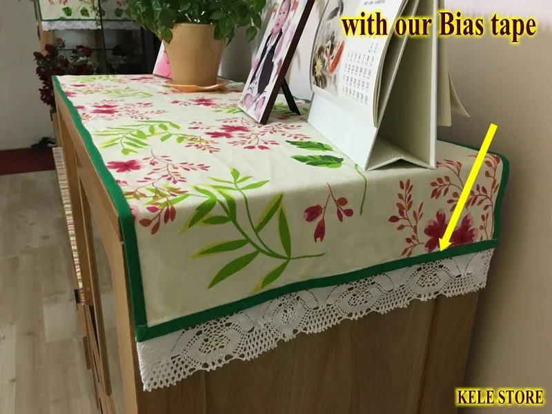 Бесплатная доставка лента из 100% хлопка с косым отверстием Размер 20 мм ширина: 3/4