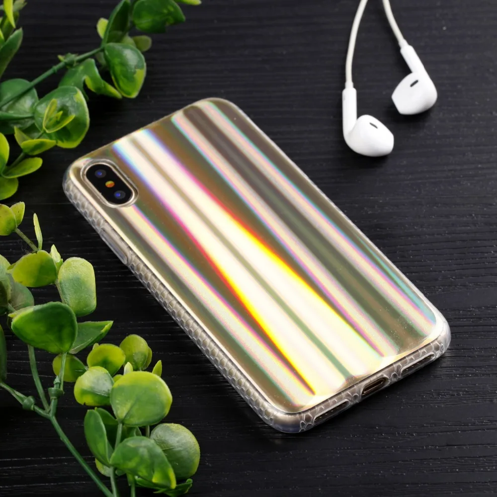 Electroplating Case for iPhone X Fashion Colorful Soft Covers TPU Shell Apple x anti-shock case |