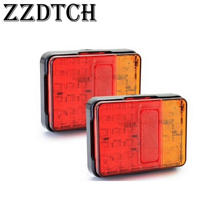 ZZDTCH 2 шт может занять от 10 до 30V 30 водить грузовик хвост лампы которые используются