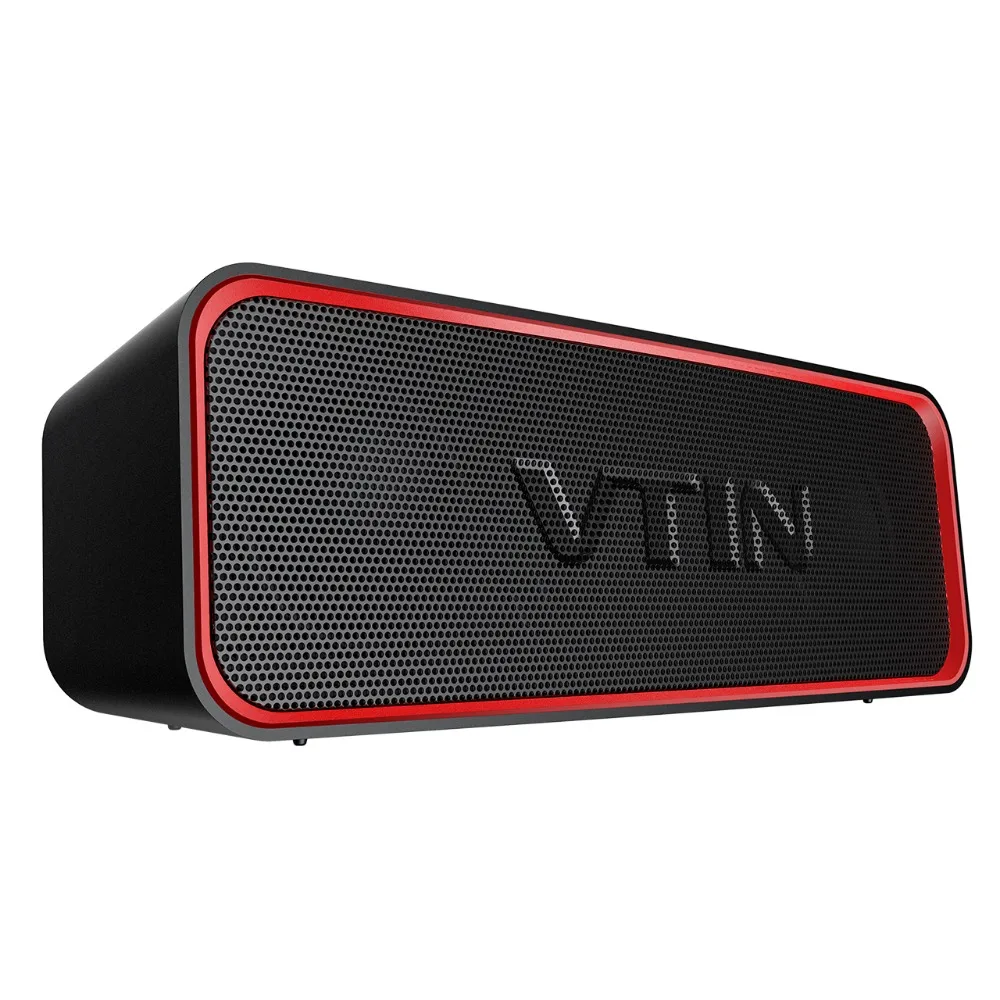 VTIN R2 портативный водонепроницаемый открытый динамик беспроводной Bluetooth динамик супер бас стерео ультра длительный срок службы батареи с микрофоном