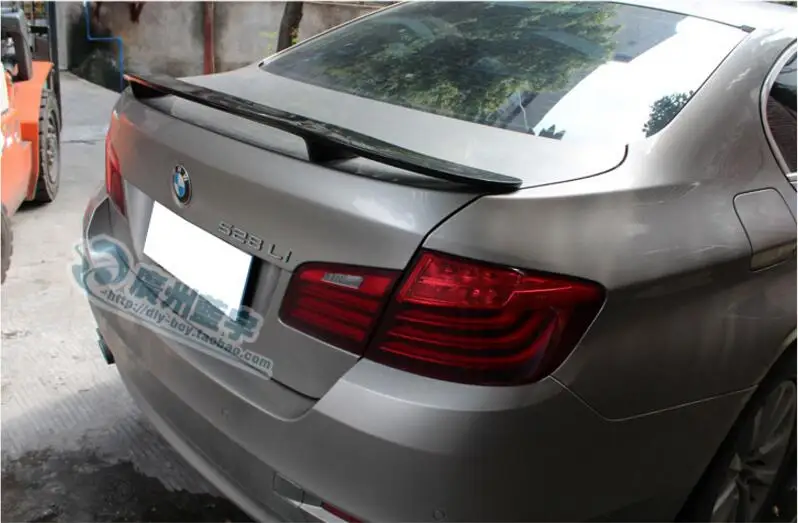 Спойлер багажника заднего крыла автомобиля из углеродного волокна для BMW 5 серии