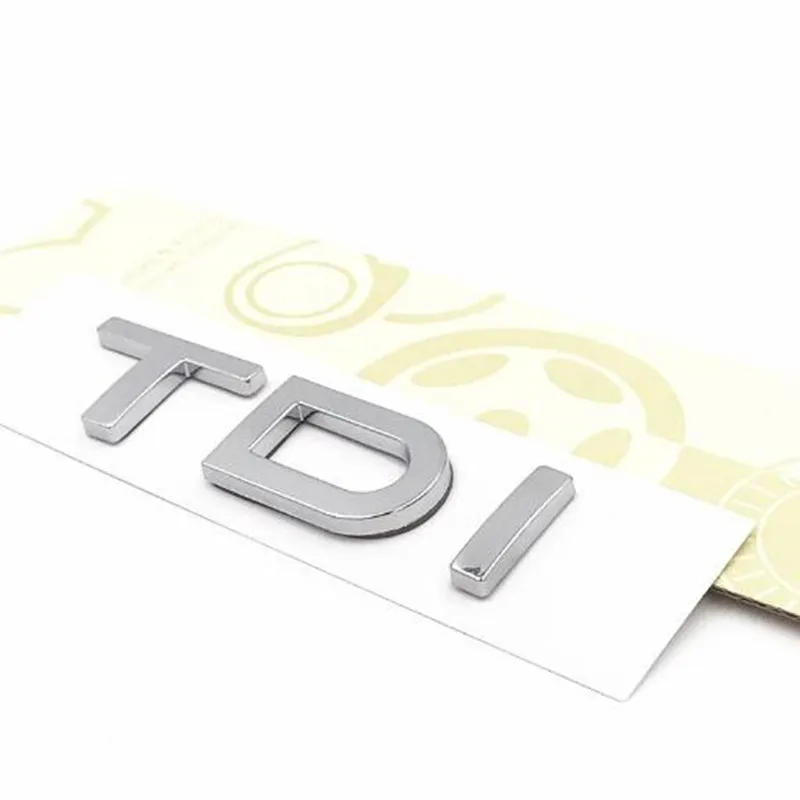 Автомобильный багажник задние буквы TDI эмблема наклейка подходит для Audi A6L C6 Q5