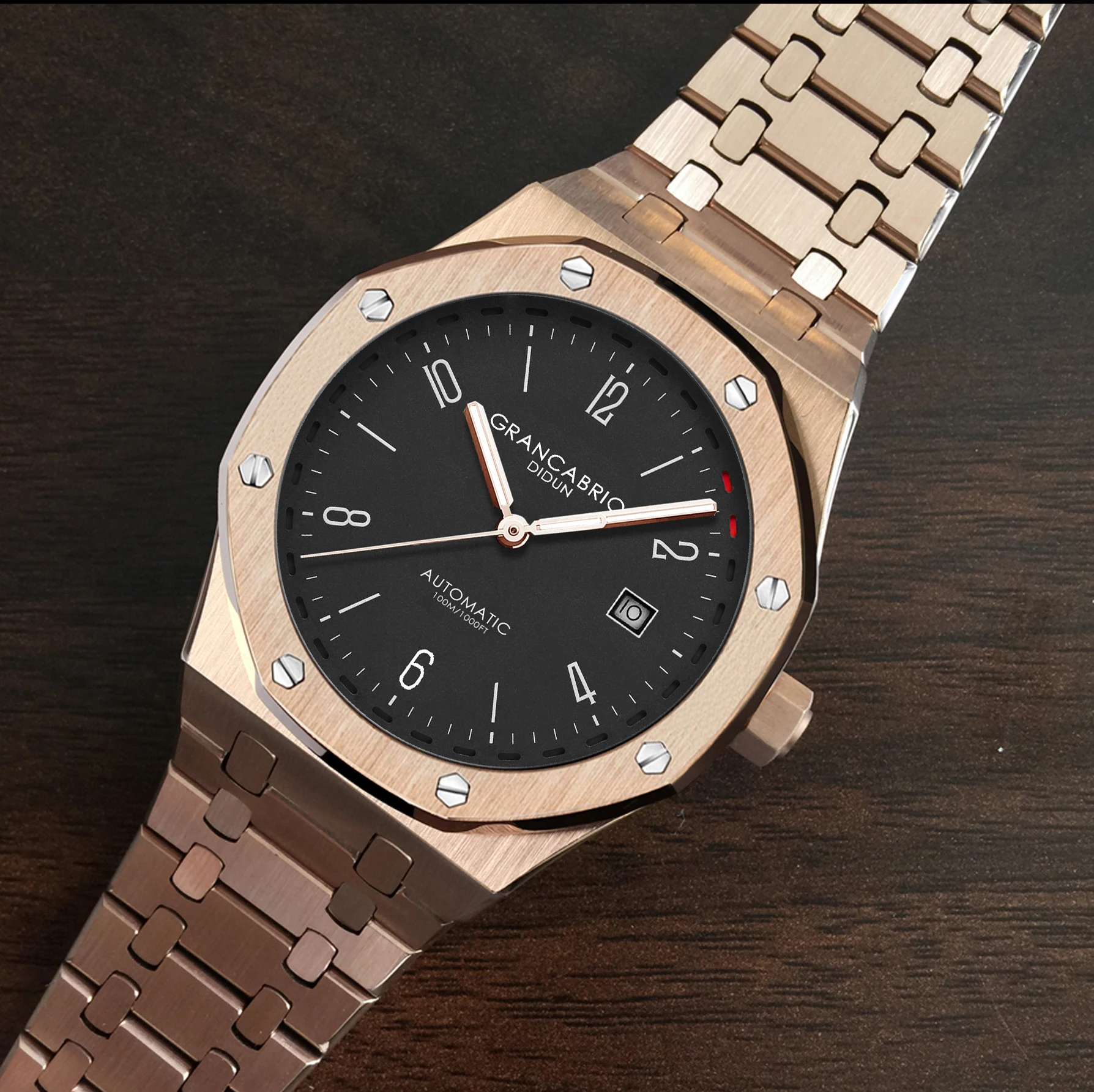 Мужской ремешок для часов didun часы Лидирующий бренд роскошный механический